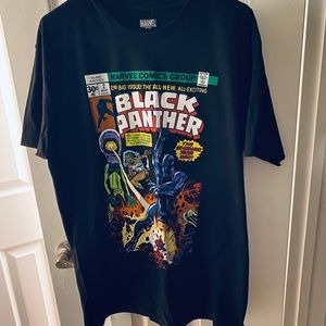 Black Panther Comic Tee - Size L